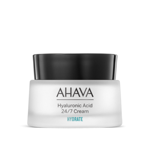 AHAVA HYDRATE 24/7 VEIDO KREMAS SU HIALURONO RŪGŠTIMI, 50ml