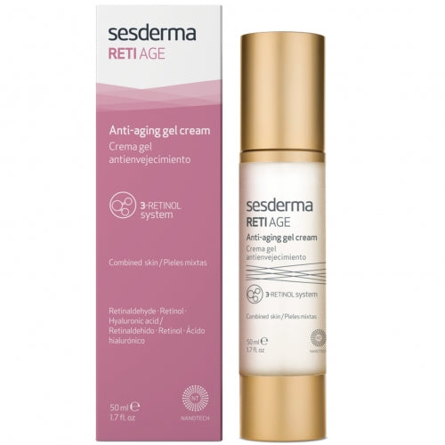 SESDERMA RETI-AGE JAUNINANTIS GELINIS VEIDO KREMAS SU RETINOLIU, 50ml