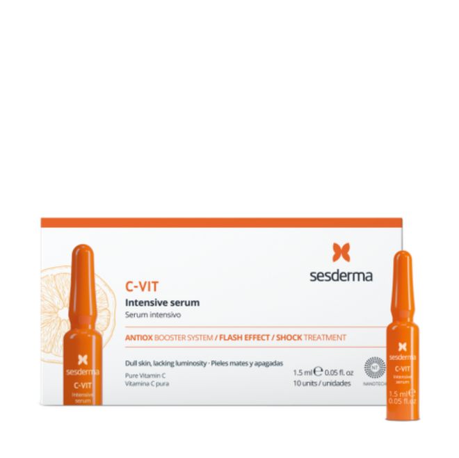 SESDERMA C-VIT INTENSYVAUS SERUMO AMPULĖS, 10×1,5ml