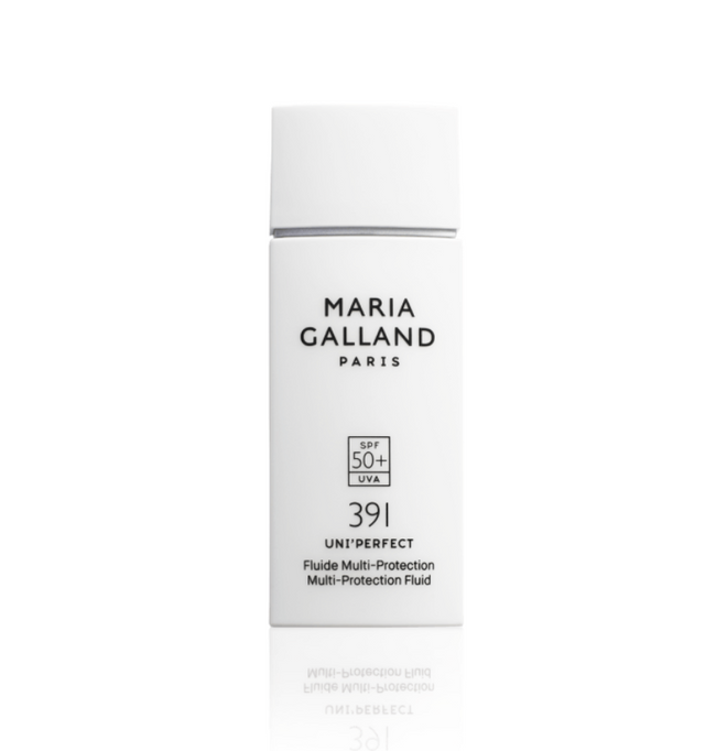 MARIA GALLAND 391 UniPerfect multifunkcionalus apsauginis fluidas nuo saulės SPF50,