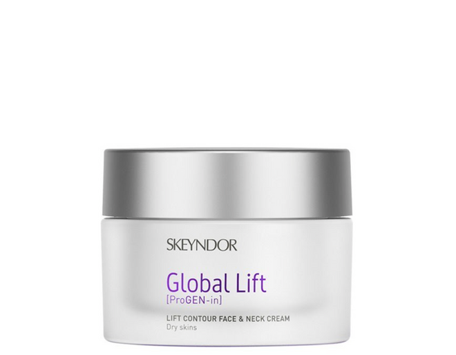 SKEYNDOR Global Lift stangrinantis veido ir kaklo kremas sausai odai, 50ml