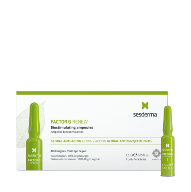 SESDERMA FACTOR G INTENSYVI JAUNINANTI SISTEMA, 7×1,5ml