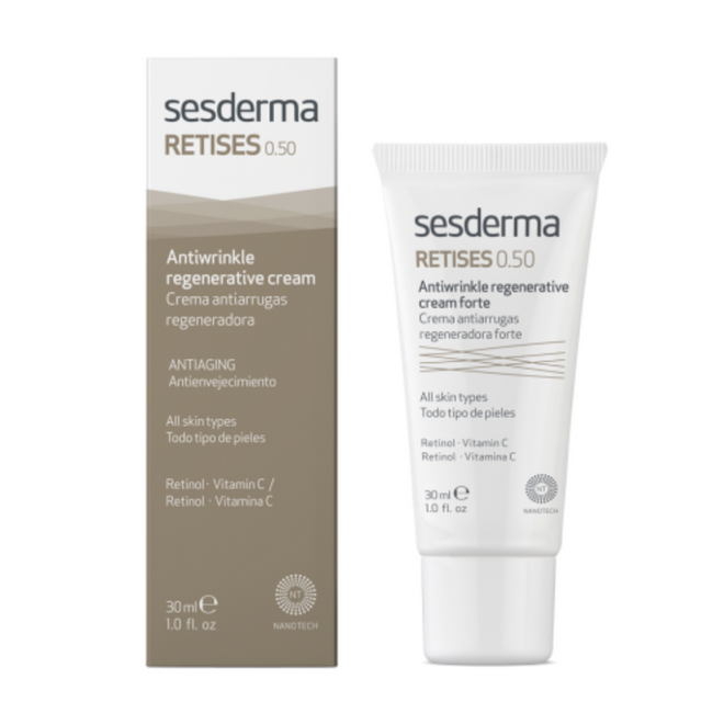 SESDERMA RETISES 0,5% KREMAS NUO RAUKŠLIŲ, 30ml