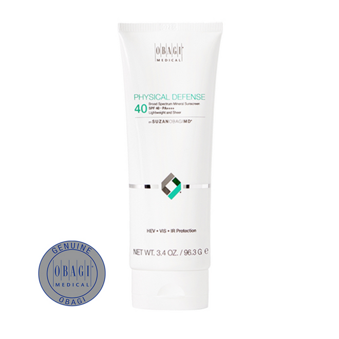 OBAGI SUZANOBAGIMD Physical Defense kremas nuo saulės SPF40, 96,3g